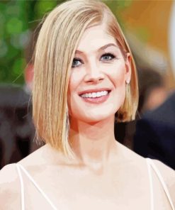 Actress Rosamund Pike Diamond Painting