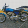 Blue Norton 750 Commando Diamond Painting