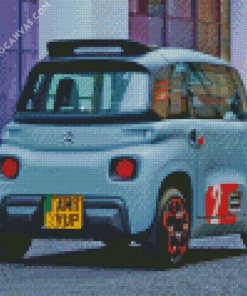 Citroen Ami Car Diamond Painting