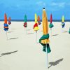 Deauville Beach Umbrellas Diamond Painting