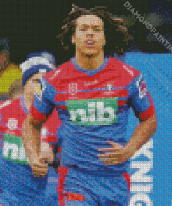 Dom Young Newcastle Knights Diamond Painting