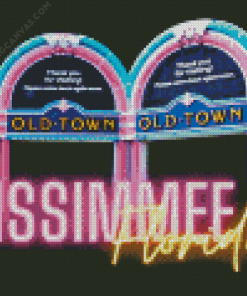 Florida Kissimmee Poster Diamond Painting