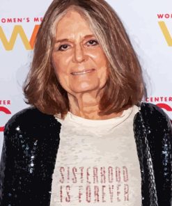 Gloria Steinem Diamond Painting