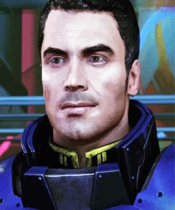 Kaidan Alenko Game Character Diamond Painting