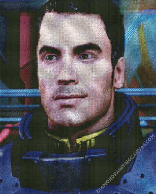 Kaidan Alenko Game Character Diamond Painting