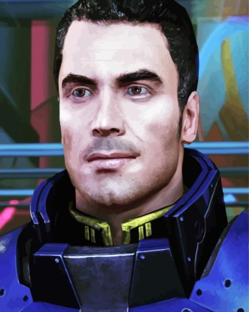 Kaidan Alenko Game Character Diamond Painting