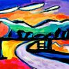 Kandinsky Colorful Landscape Diamond Painting