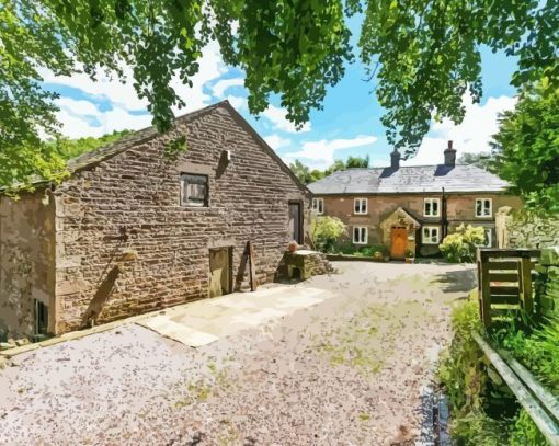 Macclesfield Houses Diamond Painting