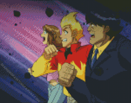 Martin Mystery Characters Diamond Painting