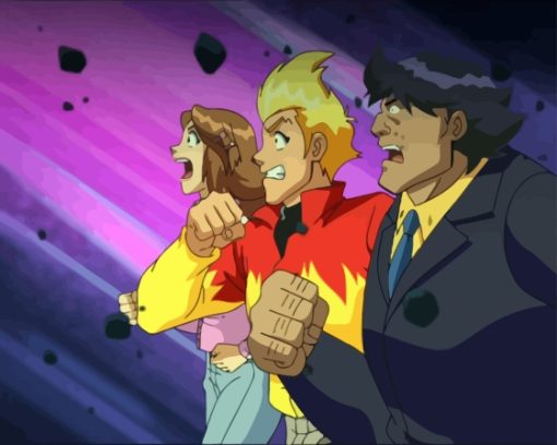 Martin Mystery Characters Diamond Painting