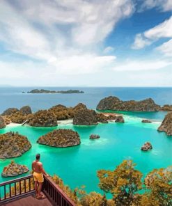 Raja Ampat Islands View Diamond Painting