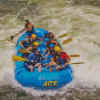 River Rafting Sports Diamond Painting