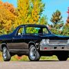 SS El Camino With Fall Scene Diamond Painting