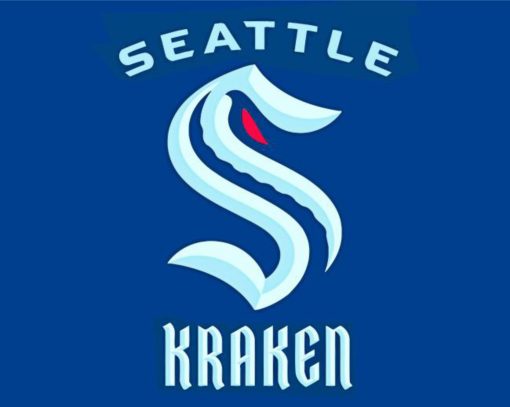 Seattle Kraken Team Logo Diamond Painting