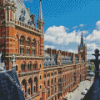 St Pancras Station Building Diamond Painting