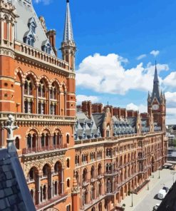 St Pancras Station Building Diamond Painting