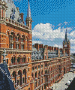 St Pancras Station Building Diamond Painting