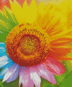 Sunflower Rainbow Diamond Painting