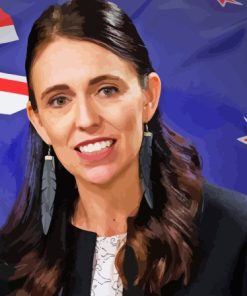 The Prime Minister Jacinda Ardern Diamond Painting