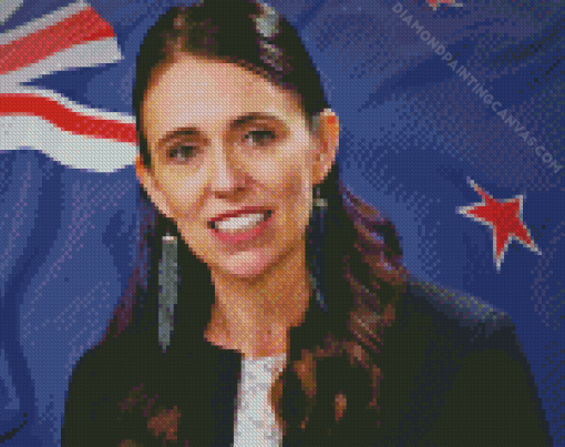 The Prime Minister Jacinda Ardern Diamond Painting