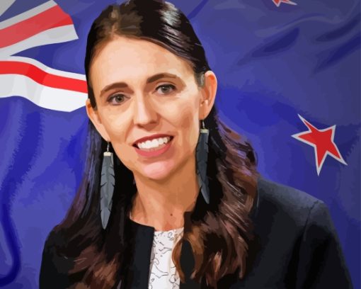 The Prime Minister Jacinda Ardern Diamond Painting