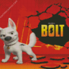 Bolt Dog Poster Diamond Painting