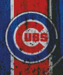 Chicago Cubs Logo Diamond Painting