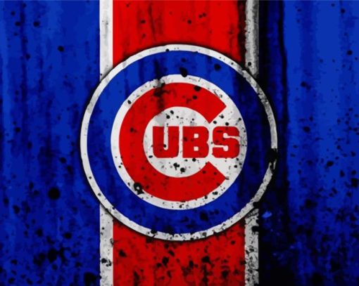 Chicago Cubs Logo Diamond Painting