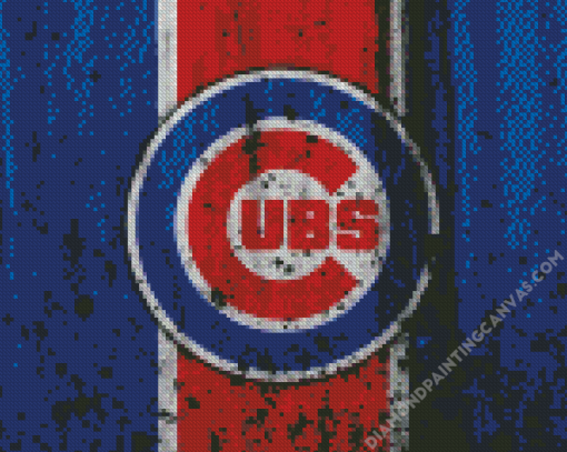 Chicago Cubs Logo Diamond Painting