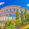 Croatia Pula Amphitheater Diamond Painting