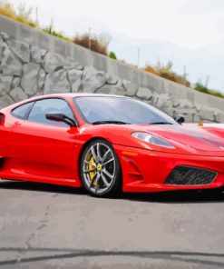 Ferrari Scuderia Sport Car Diamond Painting