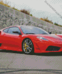 Ferrari Scuderia Sport Car Diamond Painting