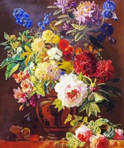 Flowers Vase Maria Margaretha Van Os Diamond Painting