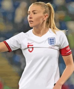 Leah Williamson England Womens National Footballer Diamond Painting