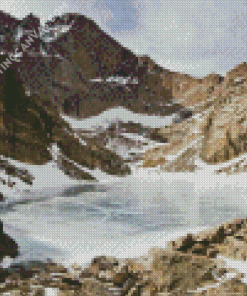 Chasm Lake Rocky Colorado Diamond Painting