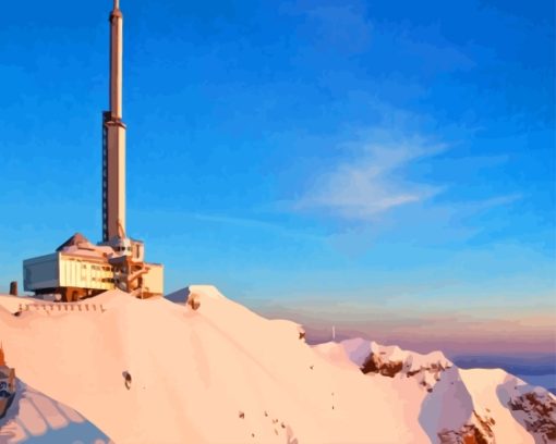 Observatoire Pic Du Midi In Sers France Diamond Painting