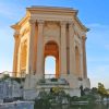 Peyrou Walk Montpellier Building Diamond Painting