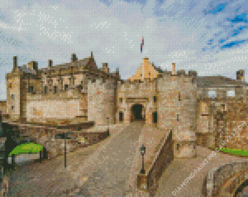 Scotland Stirling Castle Diamond Painting