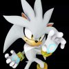 Silver Anime Sonic Character Diamond Painting