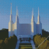 South Kensington Washington DC Temple Diamond Painting