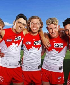 Sydney Swans Players Diamond Painting