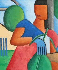 A Caipirinha Tarsila Do Amaral Diamond Painting