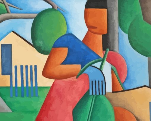 A Caipirinha Tarsila Do Amaral Diamond Painting