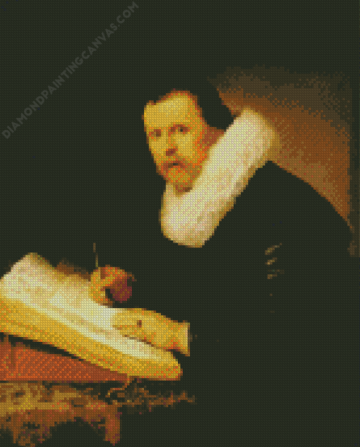 A Scholar Rembrandt Diamond Painting