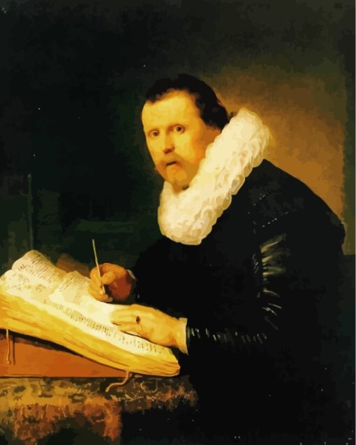 A Scholar Rembrandt Diamond Painting