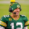 Aaron Rodgers Football Quarterback Diamond Painting