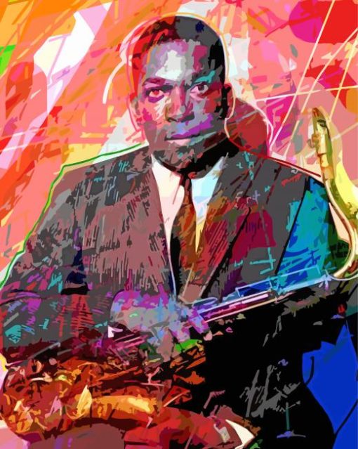 American Saxophonist John Coltrane Art Diamond Painting