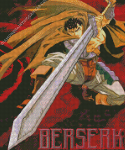 Angry Berserk Anime Diamond Painting