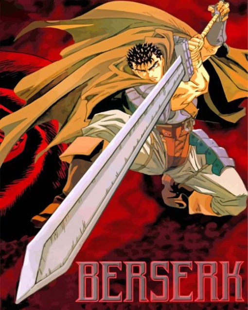 Angry Berserk Anime Diamond Painting