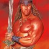 Arnold Schwarzenegger Conan The Barbarian Diamond Painting